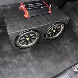 2 10” Kicker Comp Subwoofer 