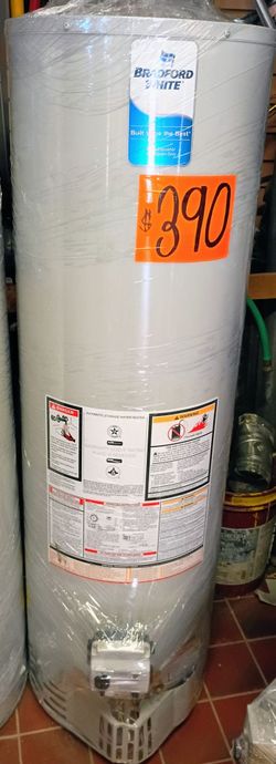 Bradford white water heater 40gl