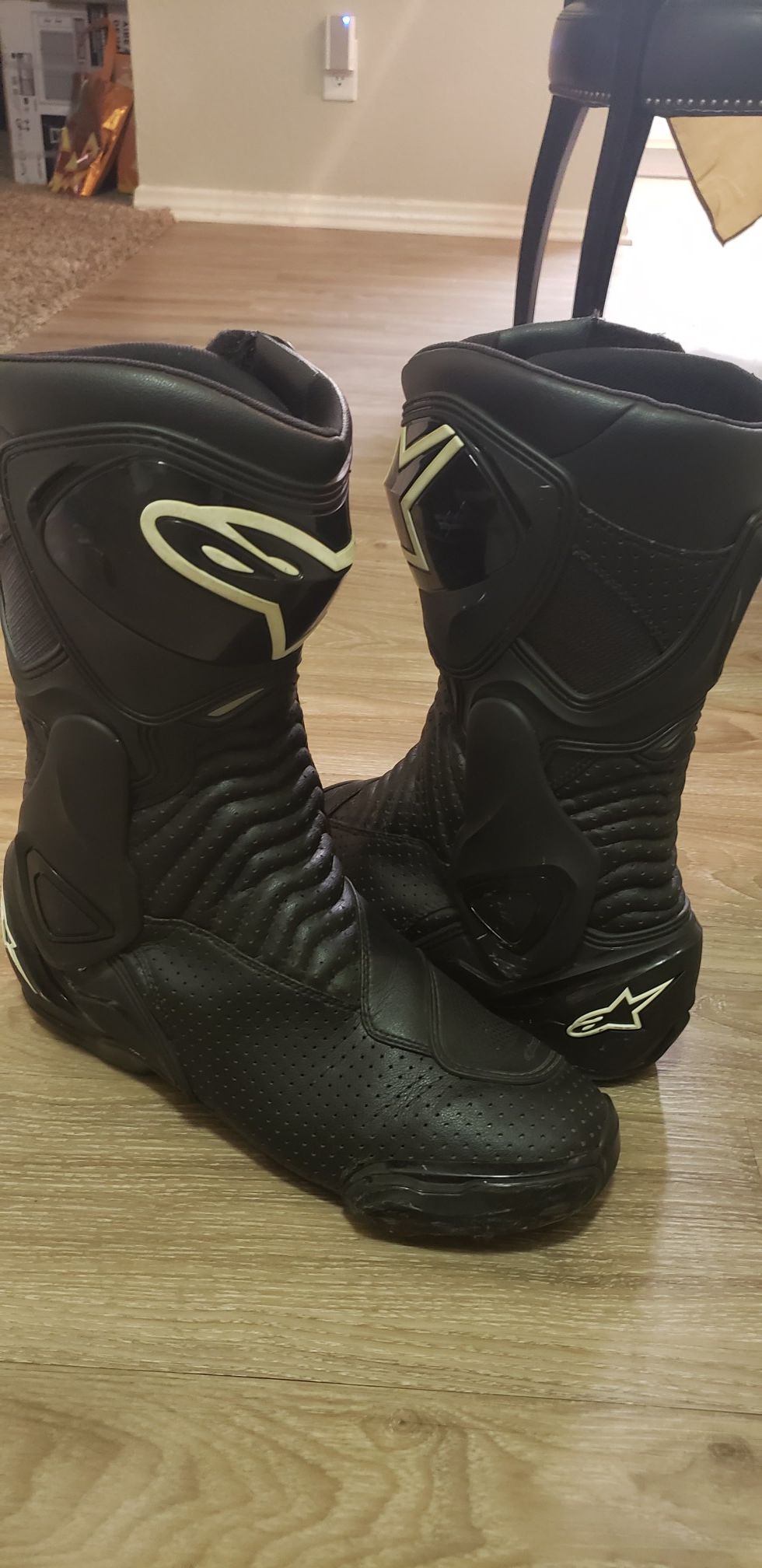 Alpinestars leather boots size 12