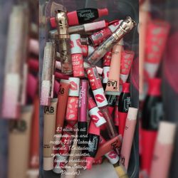 New, Packaged and Sealed 🥰 Italia Deluxe🫠 Kiss Proof 🔥$3 Each. All lipglosses $3 each. ⬇️⬇️⬇️⬇️⬇️

All Makeup $3 Each. (Excludes Eyeshadow Palettes