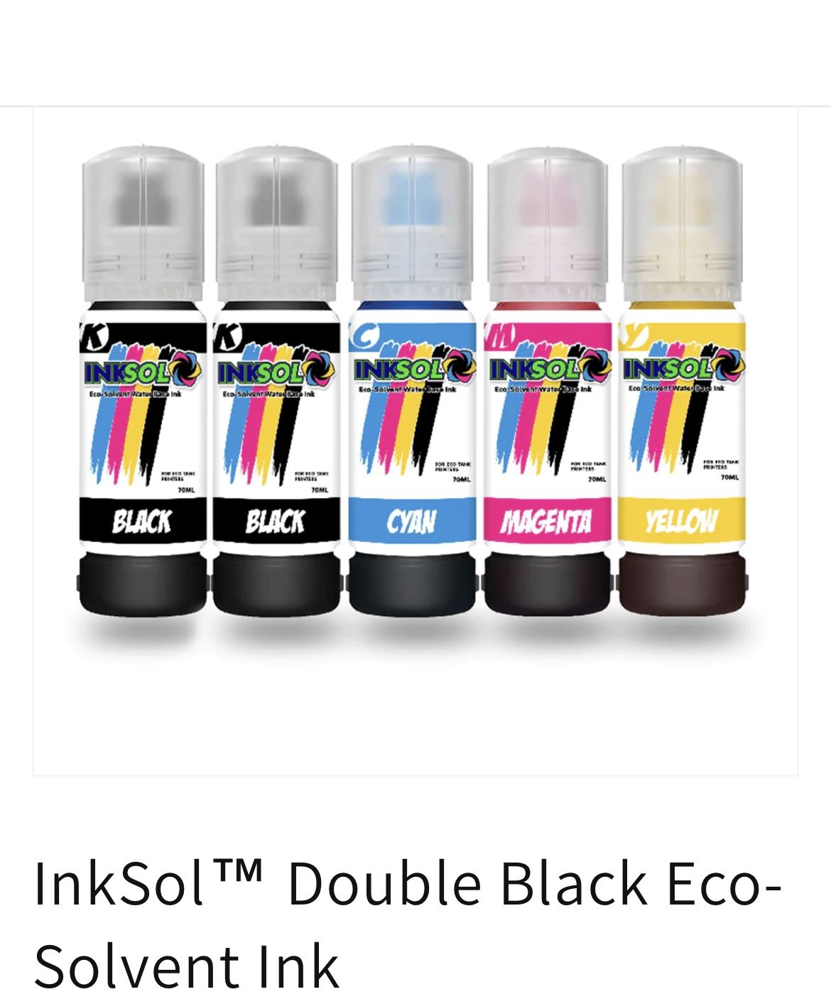 InkSolo EcoSolvent Ink