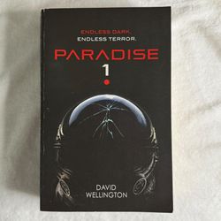 Paradise-1 by David Wellington (2023) Sci-Fi Horror Paperback • Space Thriller 