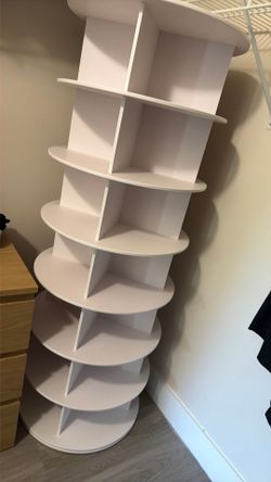 Shoes rack white