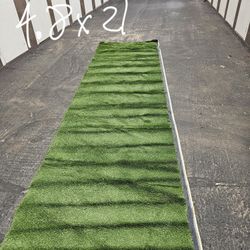 Never Used Artificial Grass, Fabric Bottom