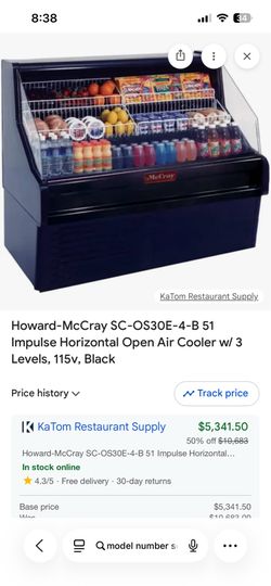 Commercial fridge
