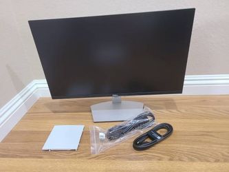 NEW Dell S2421HN 24 Inch Full HD 1080p (1920 x 1080) 75Hz IPS Ultra-Thin Bezel Monitor 2 x HDMI Ports, Audio Line Out, Adaptive AMD FreeSync, Silver