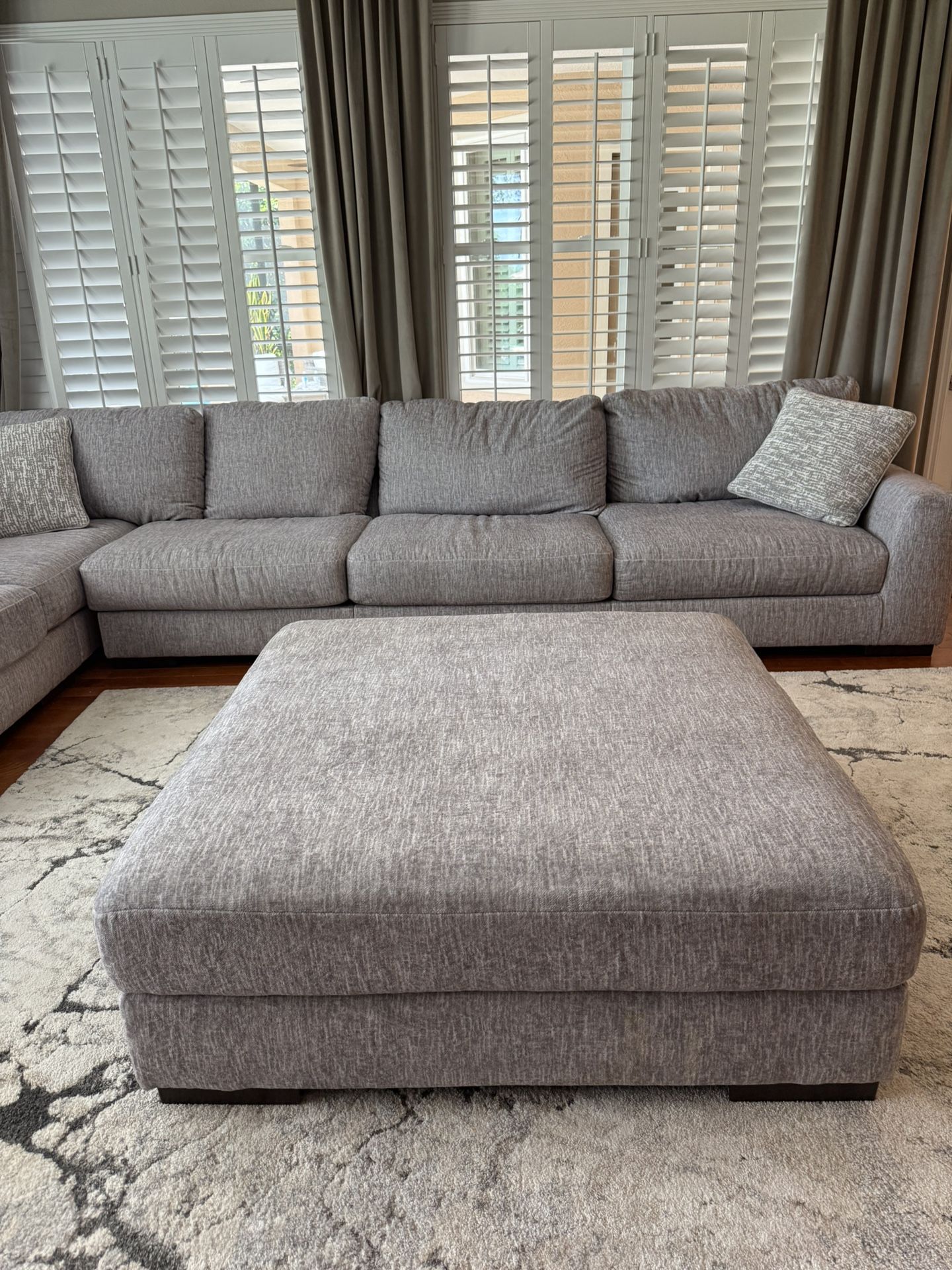Gorgeous Sofa & Ottoman Set