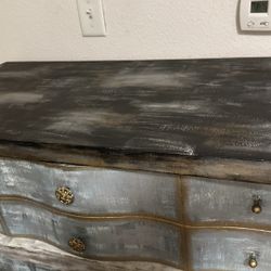 Antique Refurbished distressed dresser