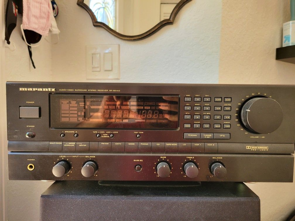 Marantz SR-82 MKII Audio Video Surround Sound Receiver Home Theater