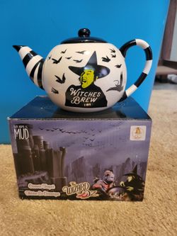 Wizard of Oz Witches Brew Ceramic Teapot