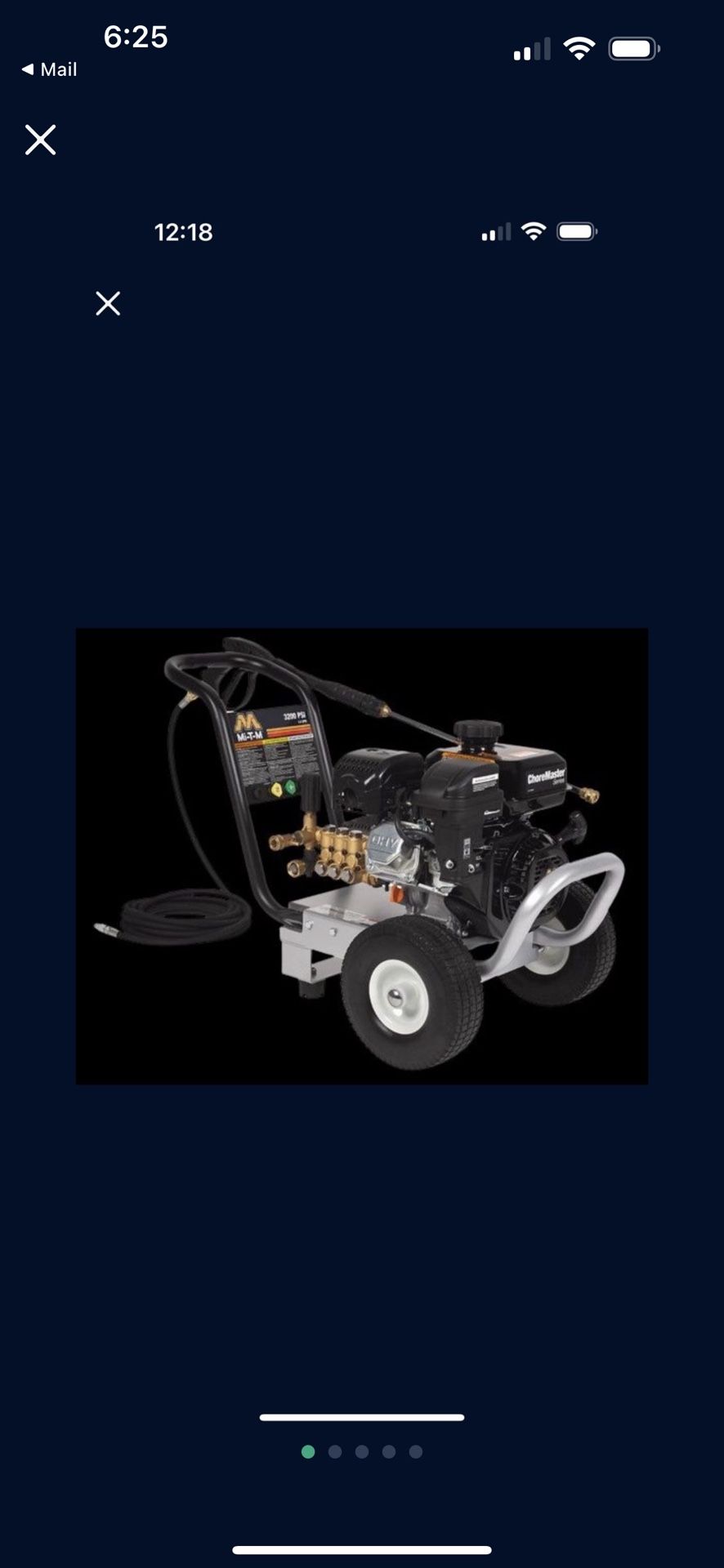 Mi T M 3000 Psi.    Make Offer 