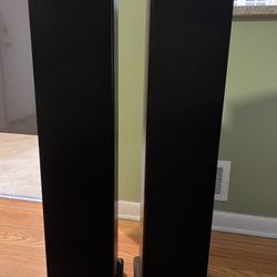 Polk Tower Speakers For Home Theater - Floor Standing Deep Bass