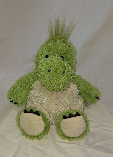 Warmies- Green Dinosaur. Microwavable & Weighted