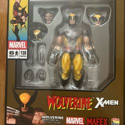 Mafex 138 Brown Suit Wolverine Reissued