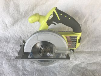 Ryobi P504g 18Volt Cordless 5 ½” saw.