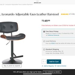 Set Of 3 Like New Barstools