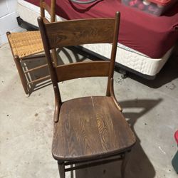 Brown Wooden Chair
