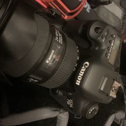 Canon Dslr Camera, Lenses, Tripod, Etc.