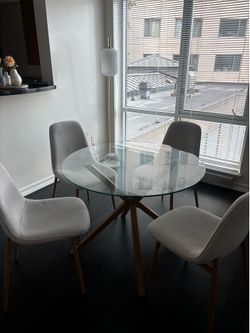 Dining room and chairs