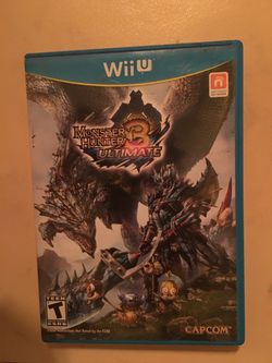 Nintendo Wii U monster hunter 3