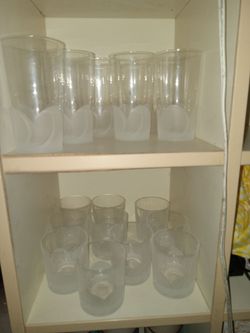 20 drinking glasses