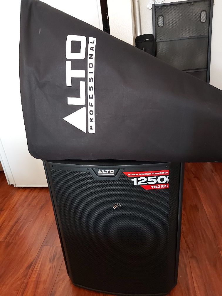 Subwoofer alto ts218 1250 whatts