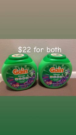 Gain Flings Moonlight Breeze Laundry Pods x2