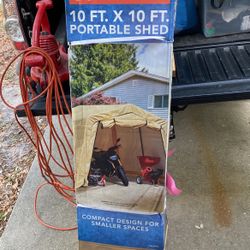 CoverPro 10x10 Portable Shed for Sale in Brandon FL OfferUp