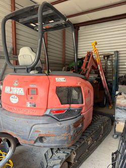 Kubota excavator