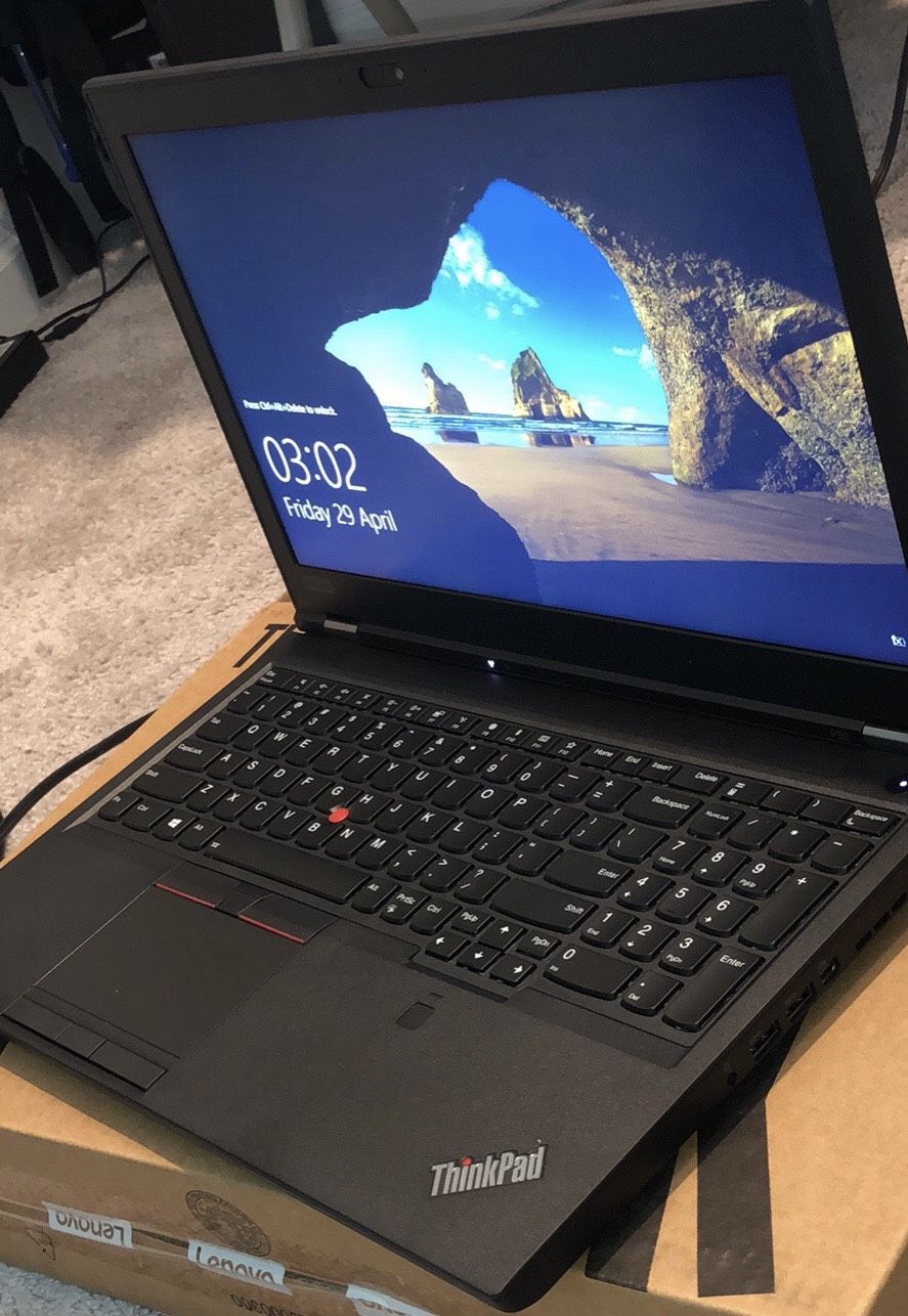 Lenovo Thinkpad 2020 Brand New Just A Opened Box to show its new and works used as a gaming pc/laptop 120+ fps 325$