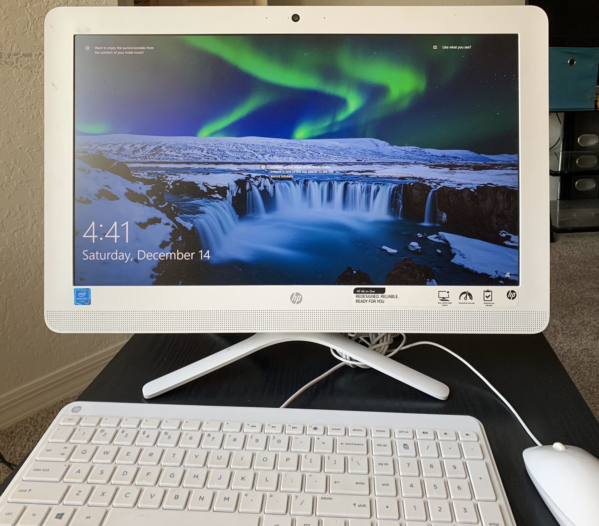 HP Desktop 19.5” All in One computer