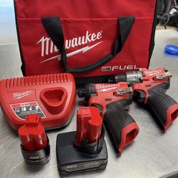 Milwaukee M12 FUEL Combo Kit
