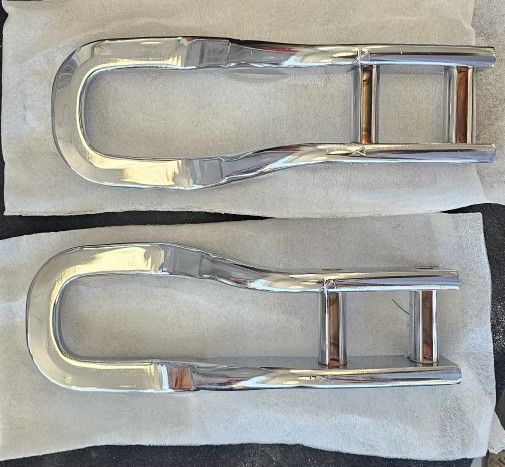 2020 - 2025 Chevrolet Silverado Chrome tow hooks