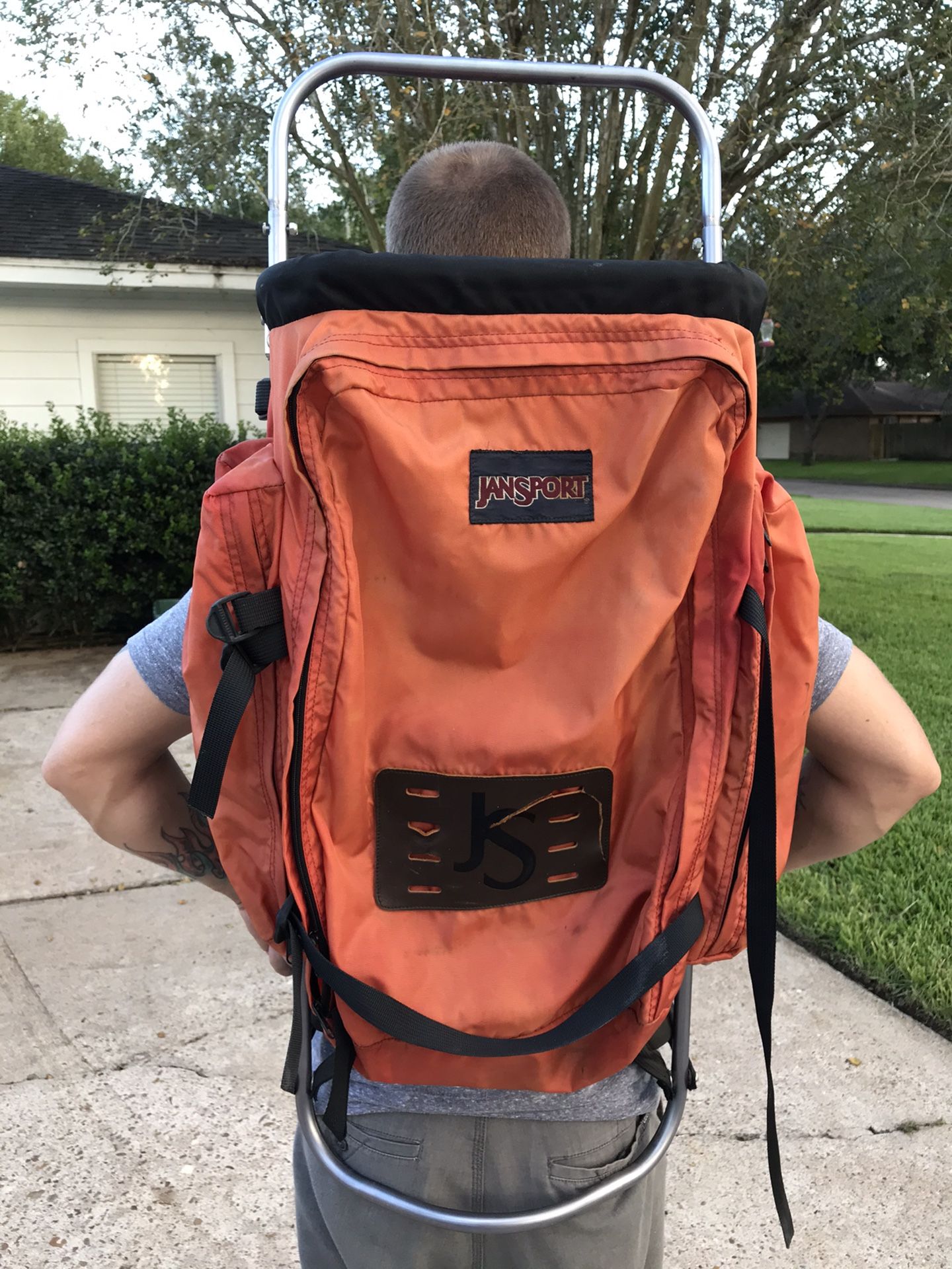 Vintage jansport hiking backpack