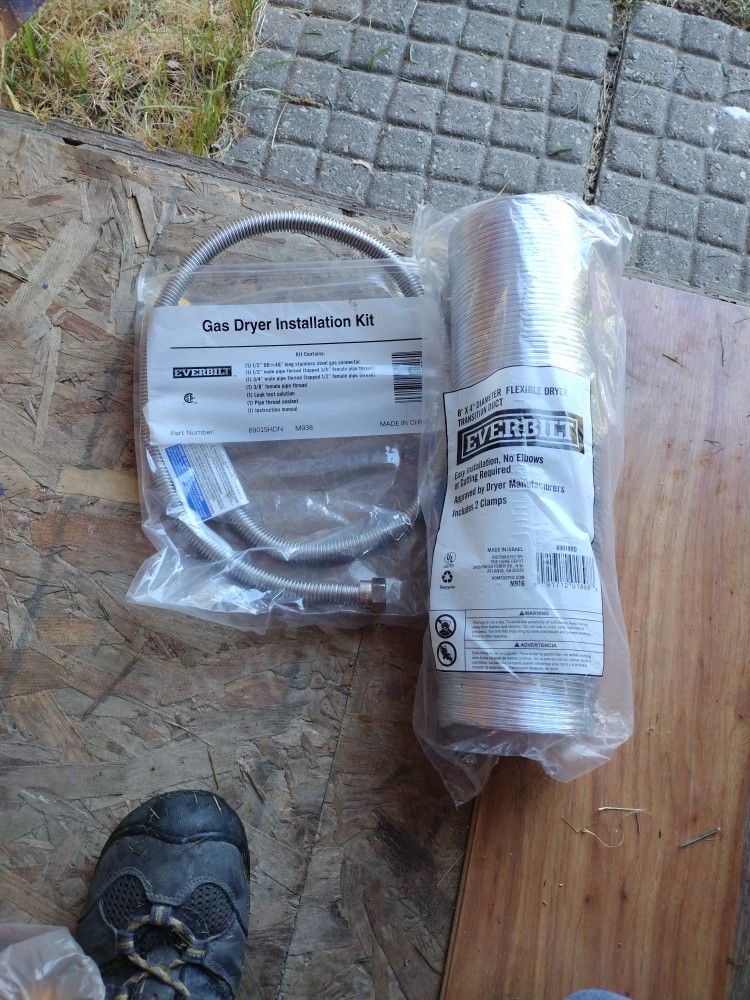 Gas Dryer Hose And Flexible Dryer Duct