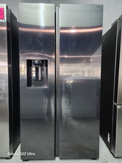 Samsung 36" wide (27.4cu.ft.) side-by-side refrigerator