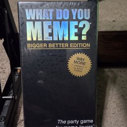 NEW/Sealed What Do You Meme? Bigger Better Edition (Party Game)