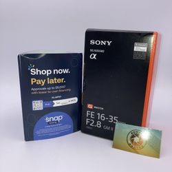 Sony FE 16-35mm F2.8 GMII Preowned 
