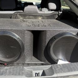 Subwoofers and amp