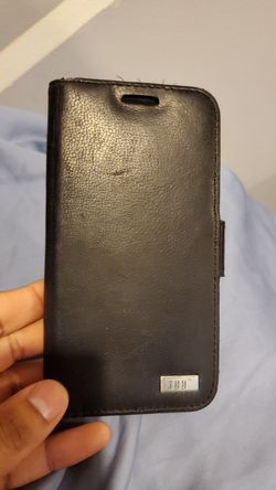 iPhone X or Xs black wallet case