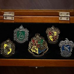 Harry Potter House Pins In Box