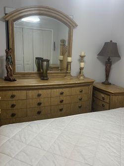 Juego de cuarto completo con cama reclinable