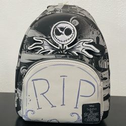 Loungefly The Nightmare Before Christmas Jack RIP Mini Backpack