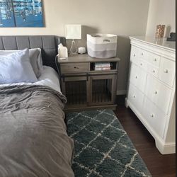 Dog Crate/Bed Side Table 