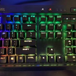 Corsair RGB Mechanical Keyboard+Wrist Support