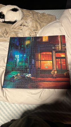 Glued puzzle
