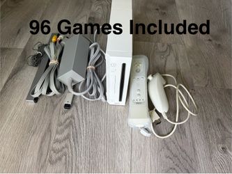 Nintendo Wii console with tons of games