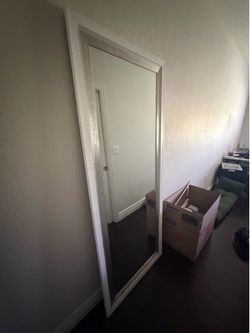 7” tall mirror