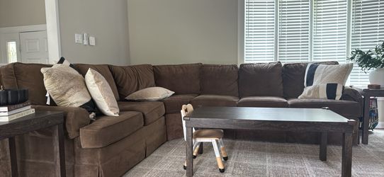 Brown couch