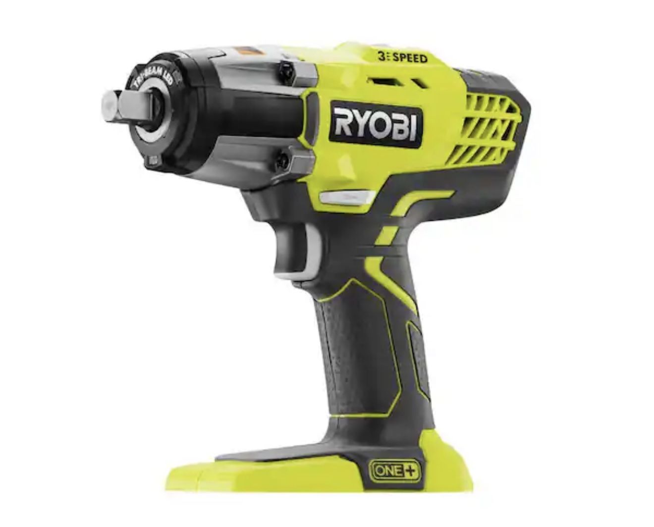 RYOBI ONE+ 18V Cordless 3-Speed 1/2 in. Impact Wrench (Tool-Only